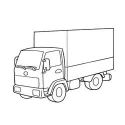 Dibujo para colorear: Truck (Transporte) #135538 - Dibujos para Colorear e Imprimir Gratis