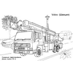 Dibujo para colorear: Truck (Transporte) #135562 - Dibujos para Colorear e Imprimir Gratis