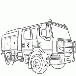 Dibujo para colorear: Truck (Transporte) #135563 - Dibujos para Colorear e Imprimir Gratis