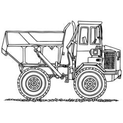 Dibujo para colorear: Truck (Transporte) #135577 - Dibujos para Colorear e Imprimir Gratis