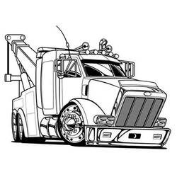 Dibujo para colorear: Truck (Transporte) #135729 - Dibujos para Colorear e Imprimir Gratis