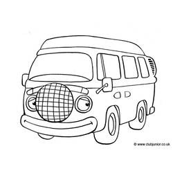Dibujo para colorear: Van (Transporte) #145106 - Dibujos para Colorear e Imprimir Gratis