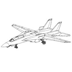 Dibujo para colorear: War Planes (Transporte) #141046 - Dibujos para Colorear e Imprimir Gratis