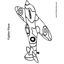 Dibujo para colorear: War Planes (Transporte) #141095 - Dibujos para Colorear e Imprimir Gratis
