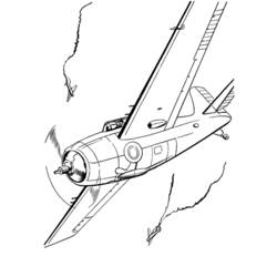 Dibujo para colorear: War Planes (Transporte) #141244 - Dibujos para Colorear e Imprimir Gratis