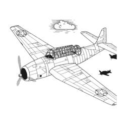 Dibujo para colorear: War Planes (Transporte) #141245 - Dibujos para Colorear e Imprimir Gratis