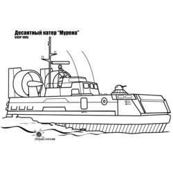 Dibujo para colorear: Warship (Transporte) #138676 - Dibujos para Colorear e Imprimir Gratis