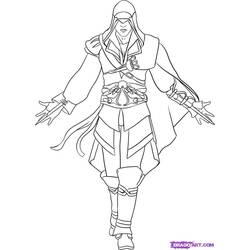 Dibujo para colorear: Assassin's Creed (Videojuegos) #111925 - Dibujos para Colorear e Imprimir Gratis