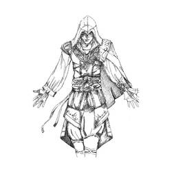Dibujo para colorear: Assassin's Creed (Videojuegos) #111927 - Dibujos para Colorear e Imprimir Gratis