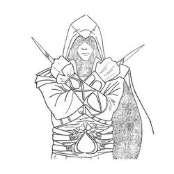 Dibujo para colorear: Assassin's Creed (Videojuegos) #111939 - Dibujos para Colorear e Imprimir Gratis