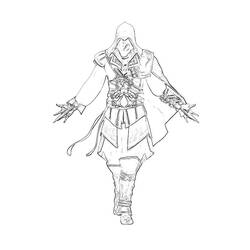Dibujo para colorear: Assassin's Creed (Videojuegos) #111989 - Dibujos para Colorear e Imprimir Gratis