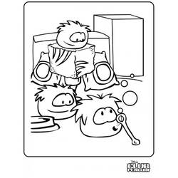 Dibujo para colorear: Club Penguin (Videojuegos) #170295 - Dibujos para Colorear e Imprimir Gratis