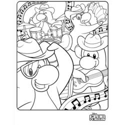 Dibujo para colorear: Club Penguin (Videojuegos) #170298 - Dibujos para Colorear e Imprimir Gratis