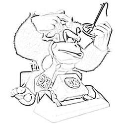 Dibujo para colorear: Donkey Kong (Videojuegos) #112225 - Dibujos para Colorear e Imprimir Gratis