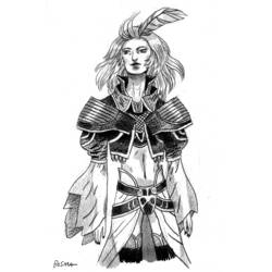 Dibujo para colorear: Final Fantasy (Videojuegos) #116536 - Dibujos para Colorear e Imprimir Gratis
