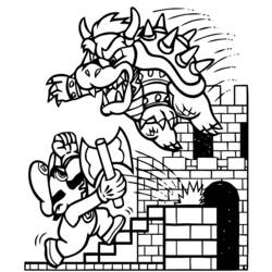 Dibujo para colorear: Mario Bros (Videojuegos) #112471 - Dibujos para Colorear e Imprimir Gratis