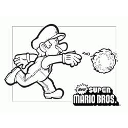 Dibujo para colorear: Mario Bros (Videojuegos) #112474 - Dibujos para Colorear e Imprimir Gratis
