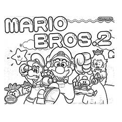 Dibujo para colorear: Mario Bros (Videojuegos) #112502 - Dibujos para Colorear e Imprimir Gratis
