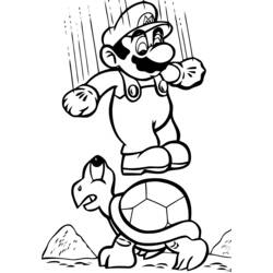 Dibujo para colorear: Mario Bros (Videojuegos) #112508 - Dibujos para Colorear e Imprimir Gratis