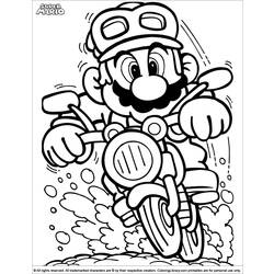 Dibujo para colorear: Mario Bros (Videojuegos) #112546 - Dibujos para Colorear e Imprimir Gratis
