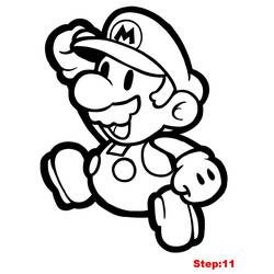 Dibujo para colorear: Mario Bros (Videojuegos) #112570 - Dibujos para Colorear e Imprimir Gratis