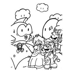 Dibujo para colorear: Mario Bros (Videojuegos) #112599 - Dibujos para Colorear e Imprimir Gratis