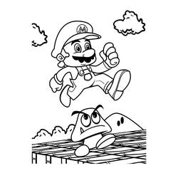 Dibujo para colorear: Mario Bros (Videojuegos) #112603 - Dibujos para Colorear e Imprimir Gratis