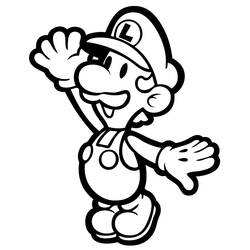 Dibujo para colorear: Mario Bros (Videojuegos) #112605 - Dibujos para Colorear e Imprimir Gratis