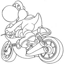 Dibujo para colorear: Mario Kart (Videojuegos) #154429 - Dibujos para Colorear e Imprimir Gratis