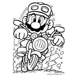 Dibujo para colorear: Mario Kart (Videojuegos) #154509 - Dibujos para Colorear e Imprimir Gratis