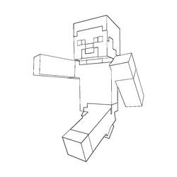 Dibujo para colorear: Minecraft (Videojuegos) #113768 - Dibujos para Colorear e Imprimir Gratis