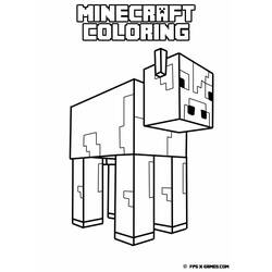 Dibujo para colorear: Minecraft (Videojuegos) #113782 - Dibujos para Colorear e Imprimir Gratis