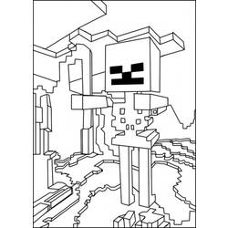 Dibujo para colorear: Minecraft (Videojuegos) #113792 - Dibujos para Colorear e Imprimir Gratis