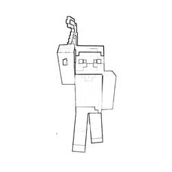 Dibujo para colorear: Minecraft (Videojuegos) #113793 - Dibujos para Colorear e Imprimir Gratis
