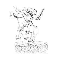 Dibujo para colorear: Minecraft (Videojuegos) #113833 - Dibujos para Colorear e Imprimir Gratis