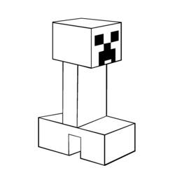 Dibujo para colorear: Minecraft (Videojuegos) #113877 - Dibujos para Colorear e Imprimir Gratis