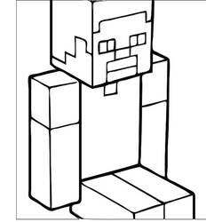 Dibujo para colorear: Minecraft (Videojuegos) #113880 - Dibujos para Colorear e Imprimir Gratis