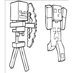 Dibujo para colorear: Minecraft (Videojuegos) #113928 - Dibujos para Colorear e Imprimir Gratis
