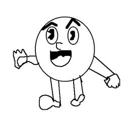 Dibujo para colorear: Pac-Man (Videojuegos) #114184 - Dibujos para Colorear e Imprimir Gratis