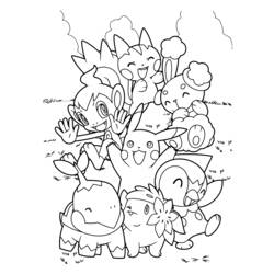 Dibujos para colorear: Pokemon Go - Dibujos para Colorear e Imprimir Gratis