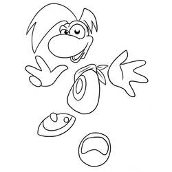 Dibujo para colorear: Rayman (Videojuegos) #114412 - Dibujos para Colorear e Imprimir Gratis
