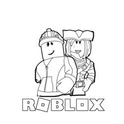 Dibujo para colorear: Roblox (Videojuegos) #170273 - Dibujos para Colorear e Imprimir Gratis