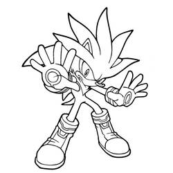 Dibujo para colorear: Sonic (Videojuegos) #153827 - Dibujos para Colorear e Imprimir Gratis