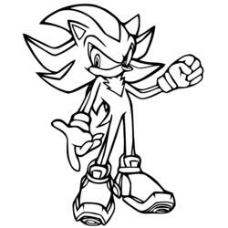 Dibujo para colorear: Sonic (Videojuegos) #153829 - Dibujos para Colorear e Imprimir Gratis