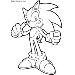 Dibujo para colorear: Sonic (Videojuegos) #153831 - Dibujos para Colorear e Imprimir Gratis