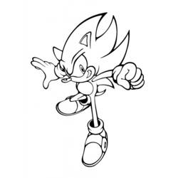 Dibujo para colorear: Sonic (Videojuegos) #153834 - Dibujos para Colorear e Imprimir Gratis