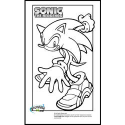 Dibujo para colorear: Sonic (Videojuegos) #153835 - Dibujos para Colorear e Imprimir Gratis