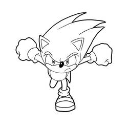 Dibujo para colorear: Sonic (Videojuegos) #153840 - Dibujos para Colorear e Imprimir Gratis