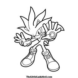 Dibujo para colorear: Sonic (Videojuegos) #153867 - Dibujos para Colorear e Imprimir Gratis