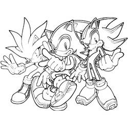 Dibujo para colorear: Sonic (Videojuegos) #153878 - Dibujos para Colorear e Imprimir Gratis